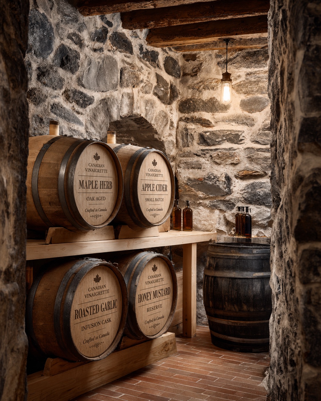 Vinegar cellar and production facility