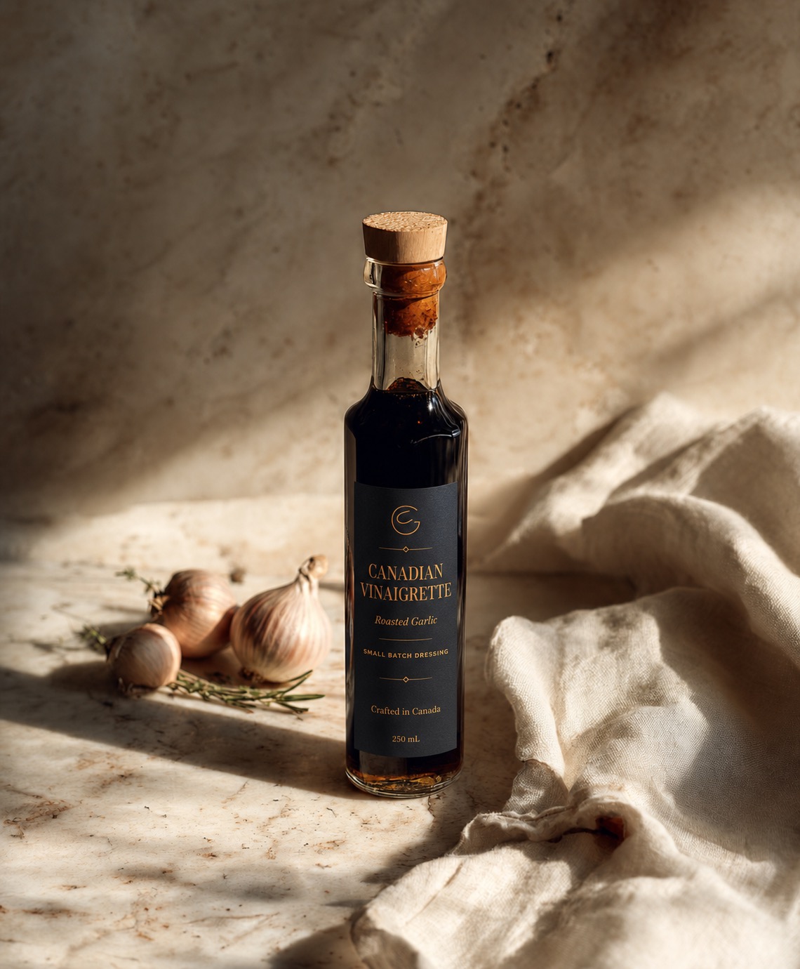 Canadian vinaigrette bottle